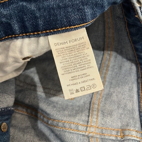 Denim Forum The Yoko High Rise Slim - Aritzia - Picture 6 of 9